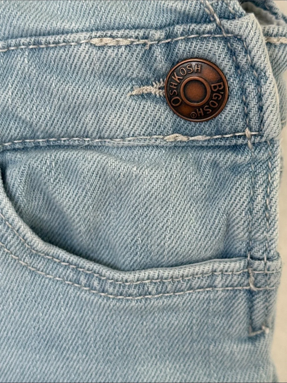 OshKosh B'gosh Light Blue Denim Kids Overalls